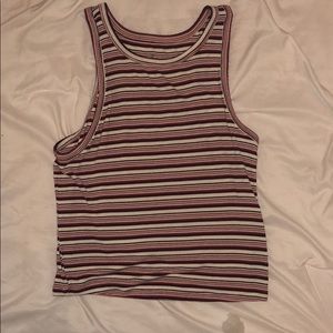 American Eagle stripe tank top